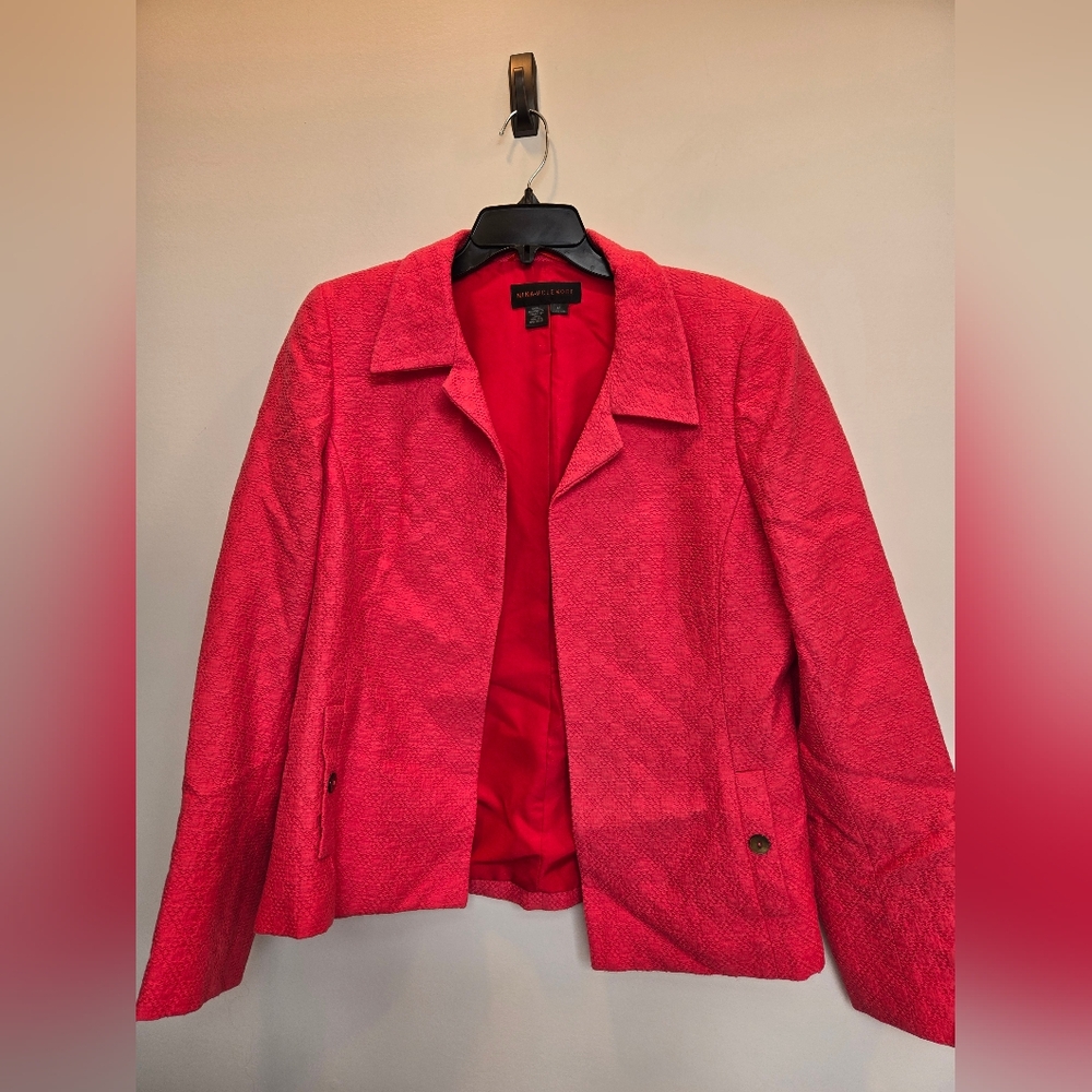 Pink Nina McLemore Blazer Sz 12
